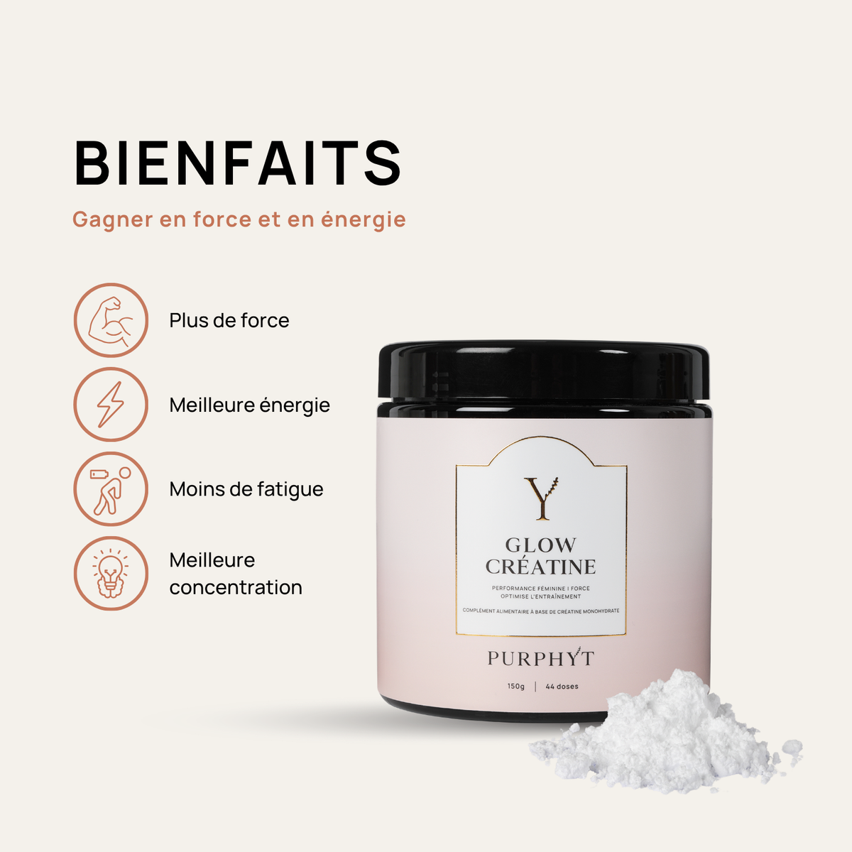 Glow Créatine Creavitalis®